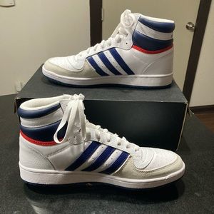 Adidas Top Ten Red Bulls High Top w/ padded ankle collar Men’s size 11.5